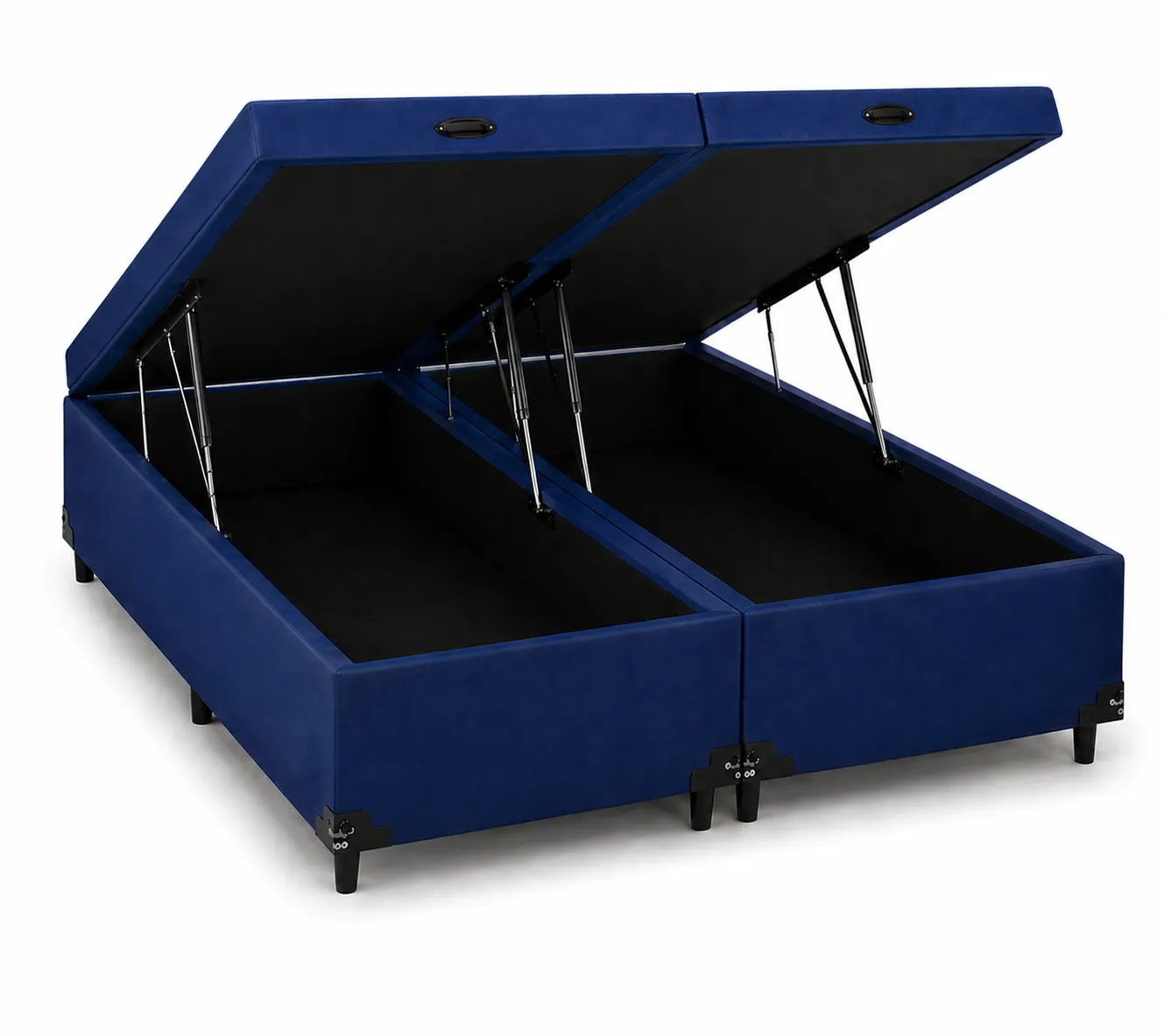 Cama Box Baú Bipartido Queen 158cm