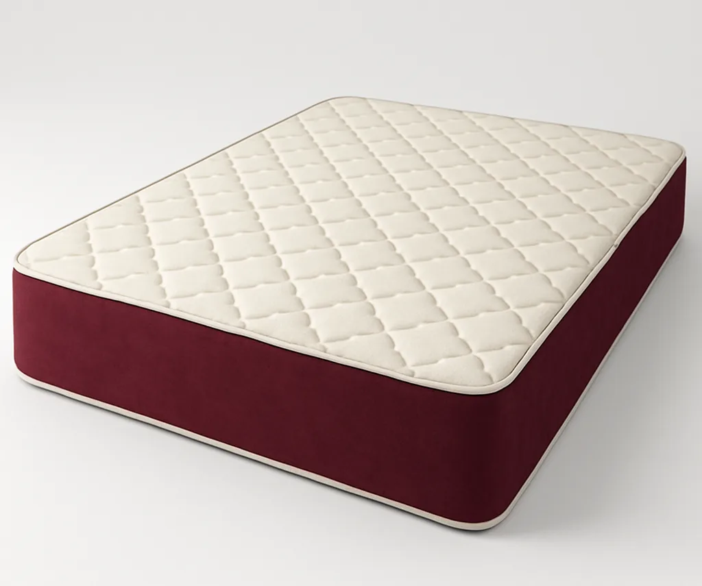 Colchão D33 Casal 1,38 14cm - Vinho